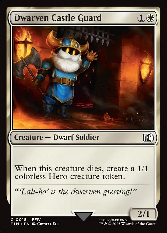 Dwarven Castle Guard (FINAL FANTASY)  - undefined