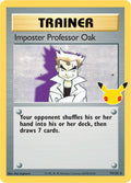 Imposter Professor Oak 73/102 (Celebrations: Classic Collection)  - Holofoil