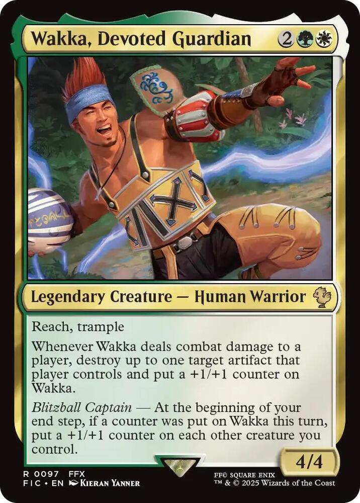 Wakka Devoted Guardian Surge Foil (Commander: FINAL FANTASY)  - undefined