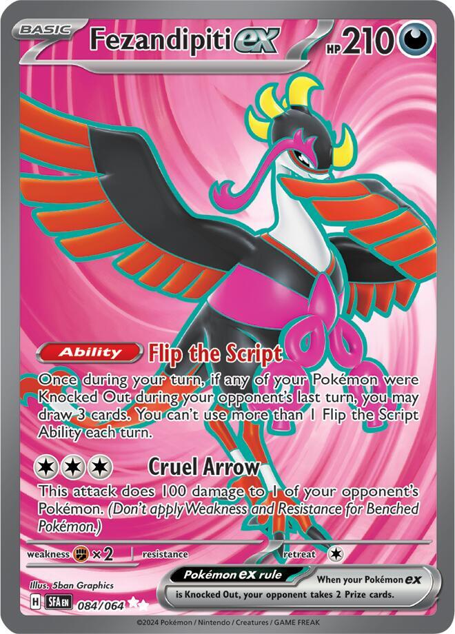 Fezandipiti ex 084/064 (SV: Shrouded Fable)  - Holofoil