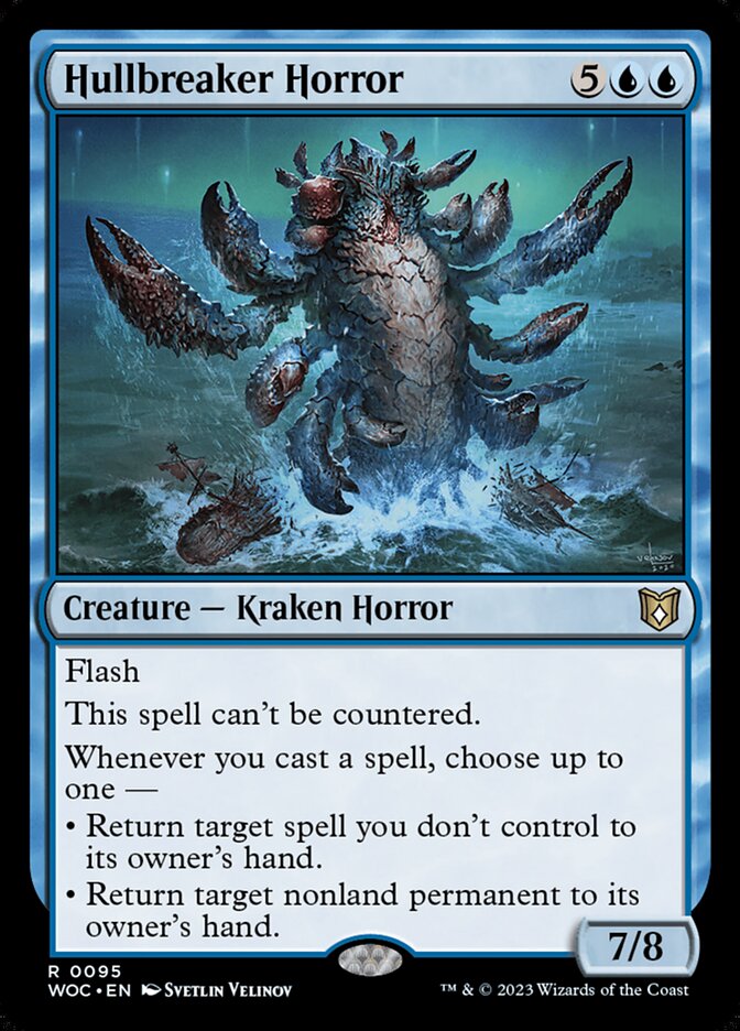 Hullbreaker Horror (Commander: Wilds of Eldraine) 