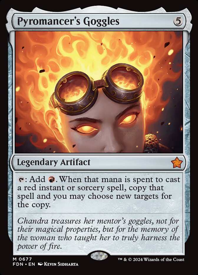 Pyromancer's Goggles (Foundations) 