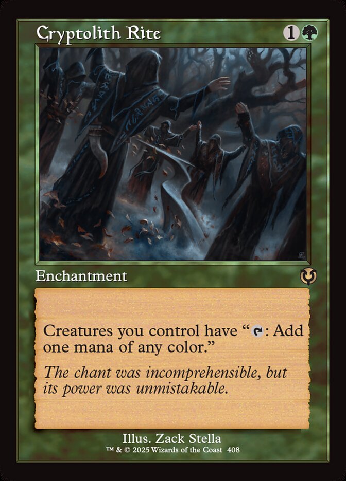 Cryptolith Rite 408 (Innistrad Remastered)  - Retro Foil