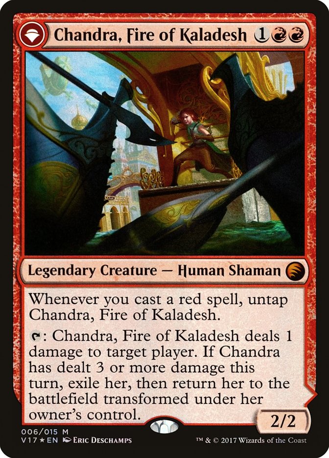 Chandra, Fire of Kaladesh // Chandra, Roaring Flame (From the Vault: Transform)  - undefined