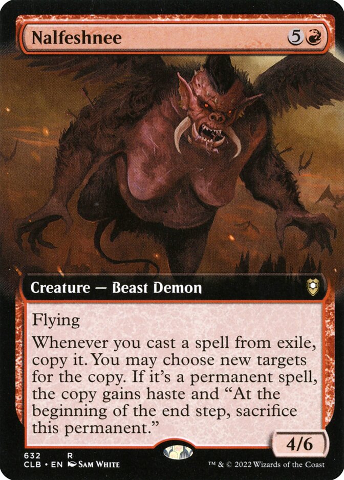 Nalfeshnee 632/361 (Commander Legends: Battle for Baldur's Gate) 