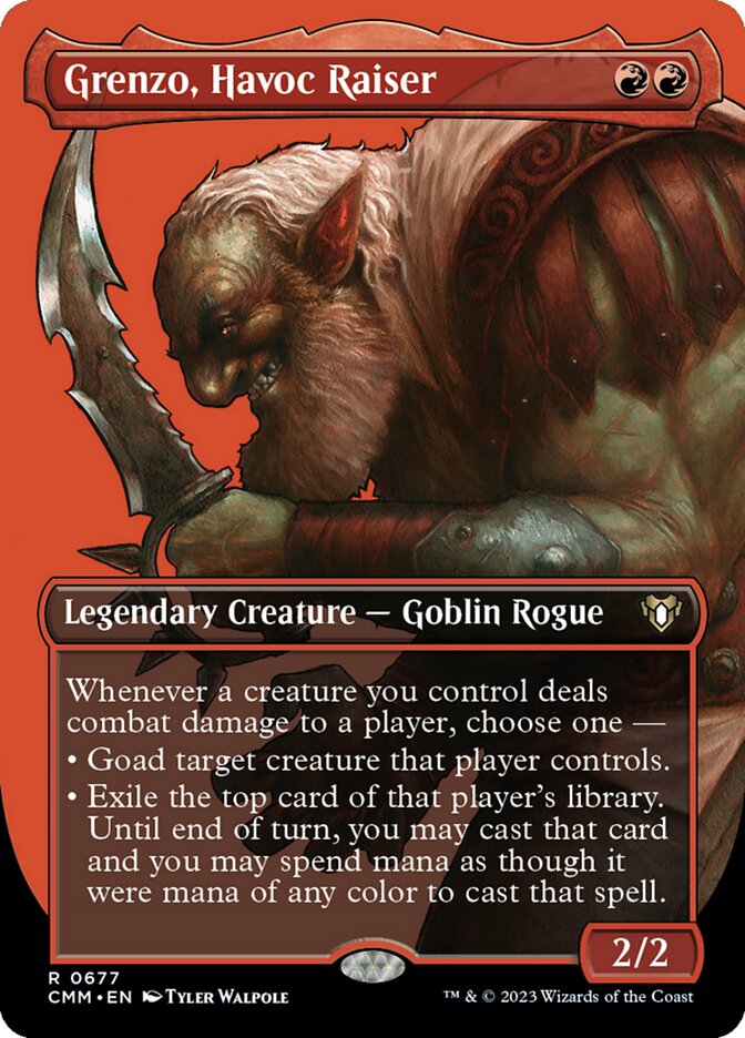Grenzo, Havoc Raiser (Commander Masters) 