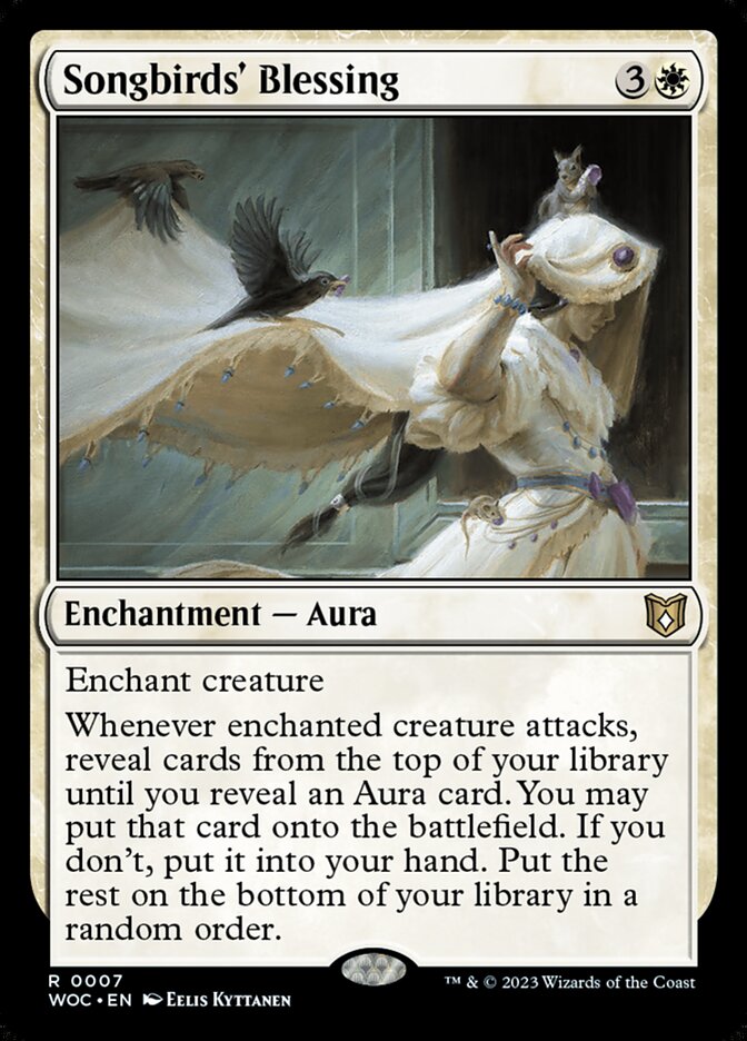 Songbirds' Blessing (Commander: Wilds of Eldraine) 