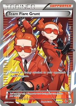 Team Flare Grunt 73a 83 (Alternate Art Promos)  - Holofoil