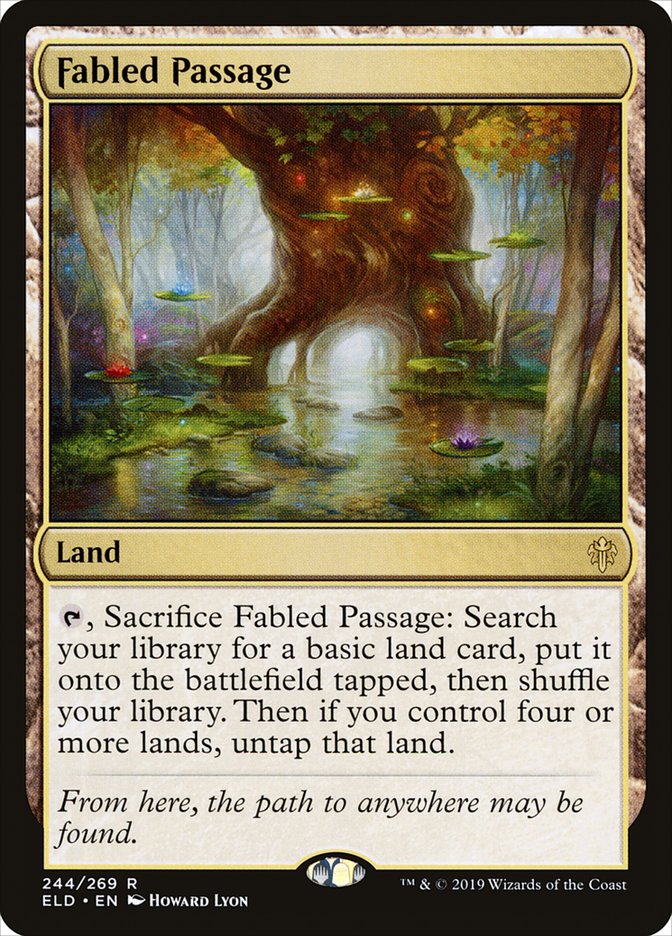 Fabled Passage (Throne of Eldraine) 
