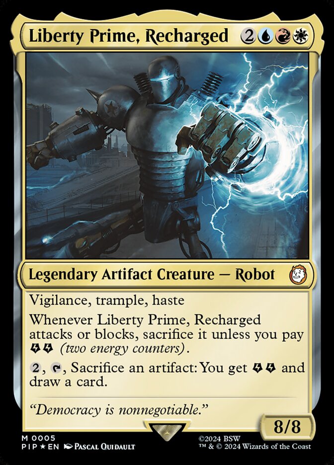 Liberty Prime, Recharged (Universes Beyond: Fallout)  - undefined