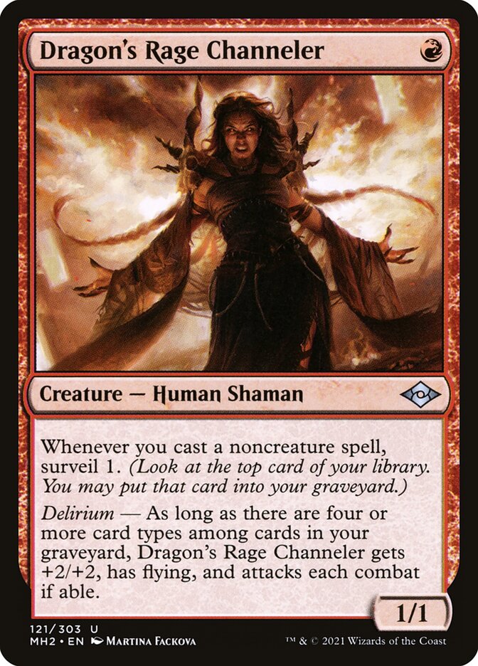 Dragon's Rage Channeler (Modern Horizons 2) 