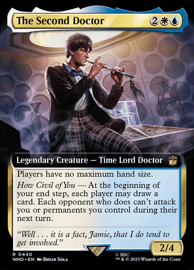 The Second Doctor 440/331 (Universes Beyond: Doctor Who) 