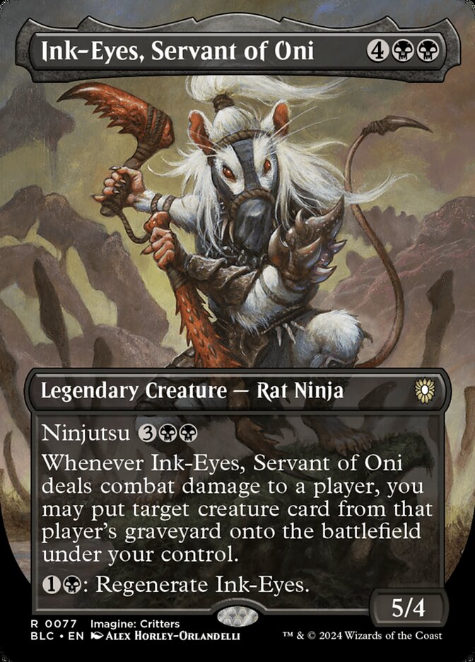 Ink-Eyes, Servant of Oni (Commander: Bloomburrow) 