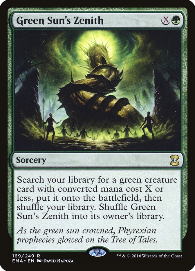 Green Sun's Zenith (Eternal Masters) 