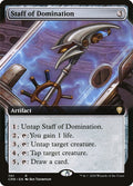 Staff of Domination 701/361 (Commander Legends)  - Extended Art Foil