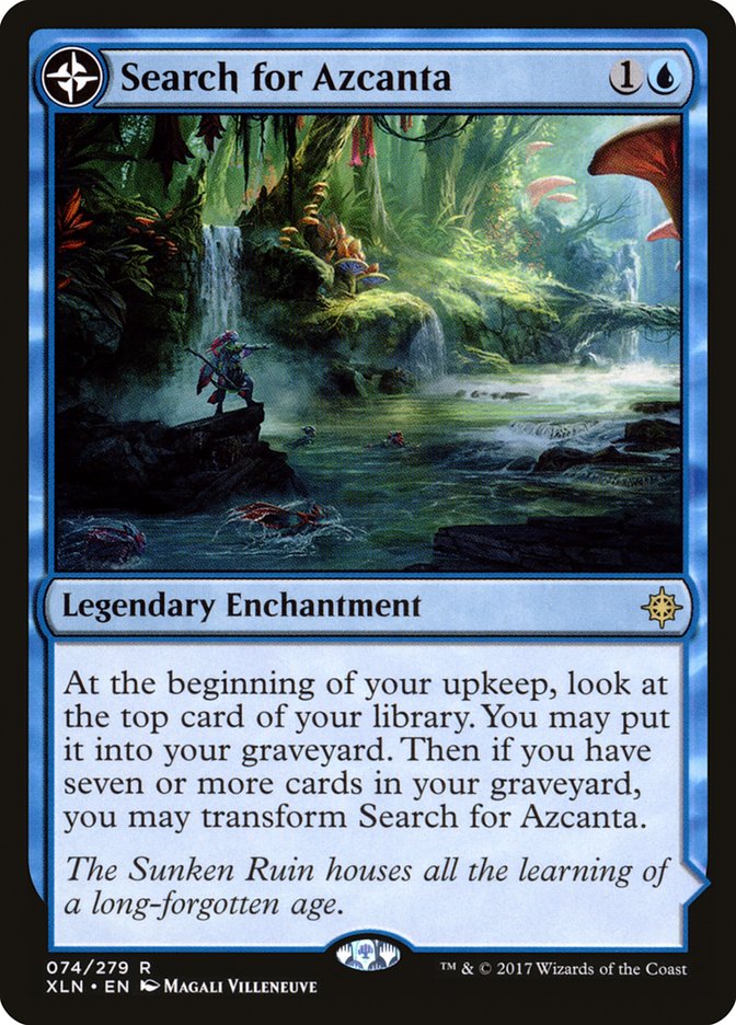 Search for Azcanta // Azcanta, the Sunken Ruin 74/279 (Ixalan) 