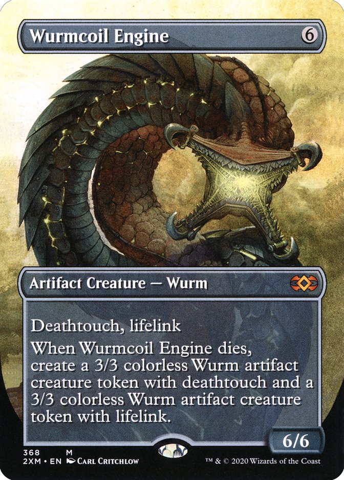 Wurmcoil Engine 368/332 (Double Masters)  - Borderless