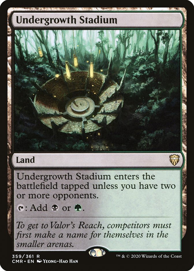 Undergrowth Stadium 359/361 (Commander Legends)  - Foil