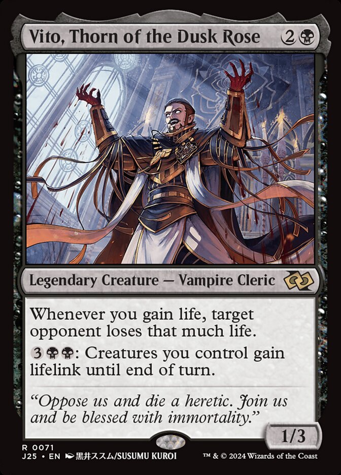 Vito, Thorn of the Dusk Rose (Foundations Jumpstart) 