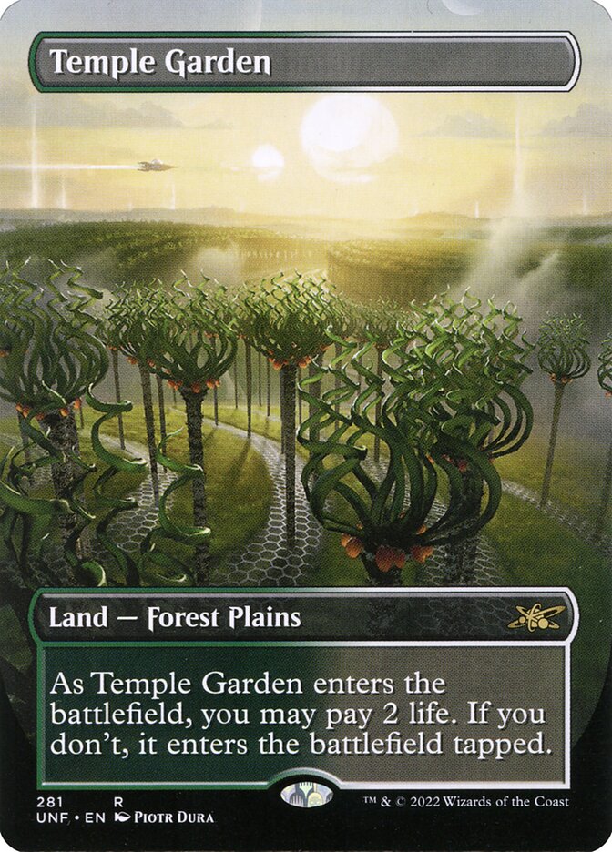 Temple Garden 281/244 (Unfinity)  - Foil