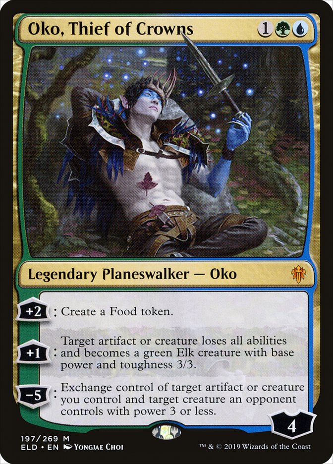 Oko, Thief of Crowns (Throne of Eldraine) 