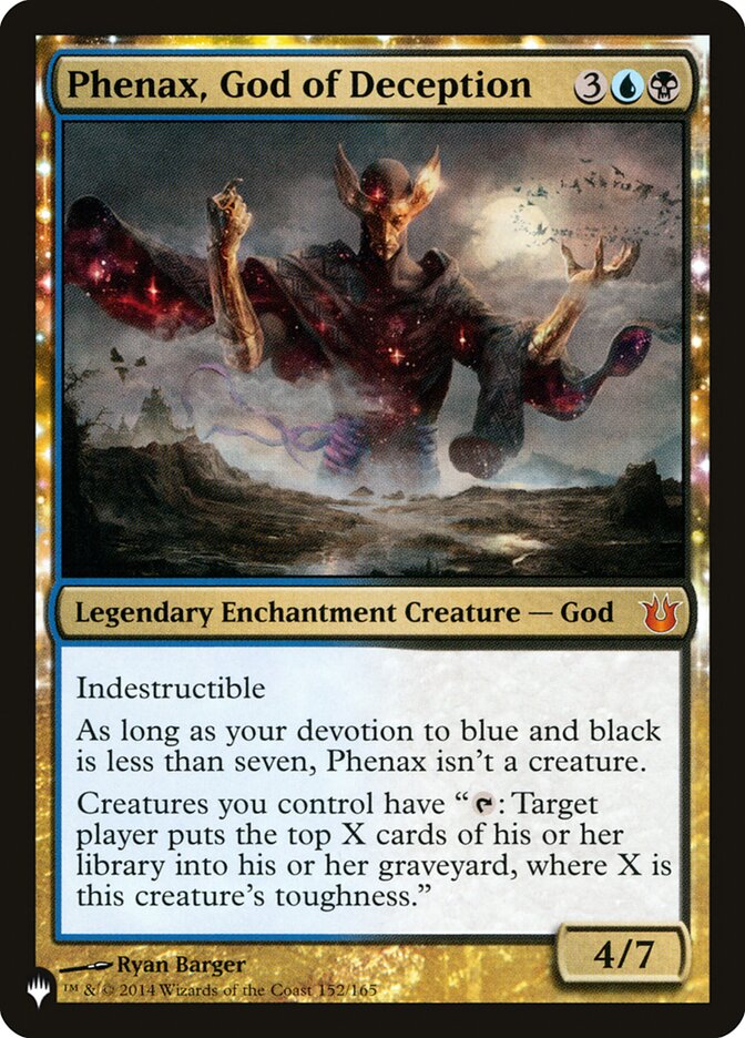Phenax, God of Deception BNG-152/5075 (The List Reprints) 