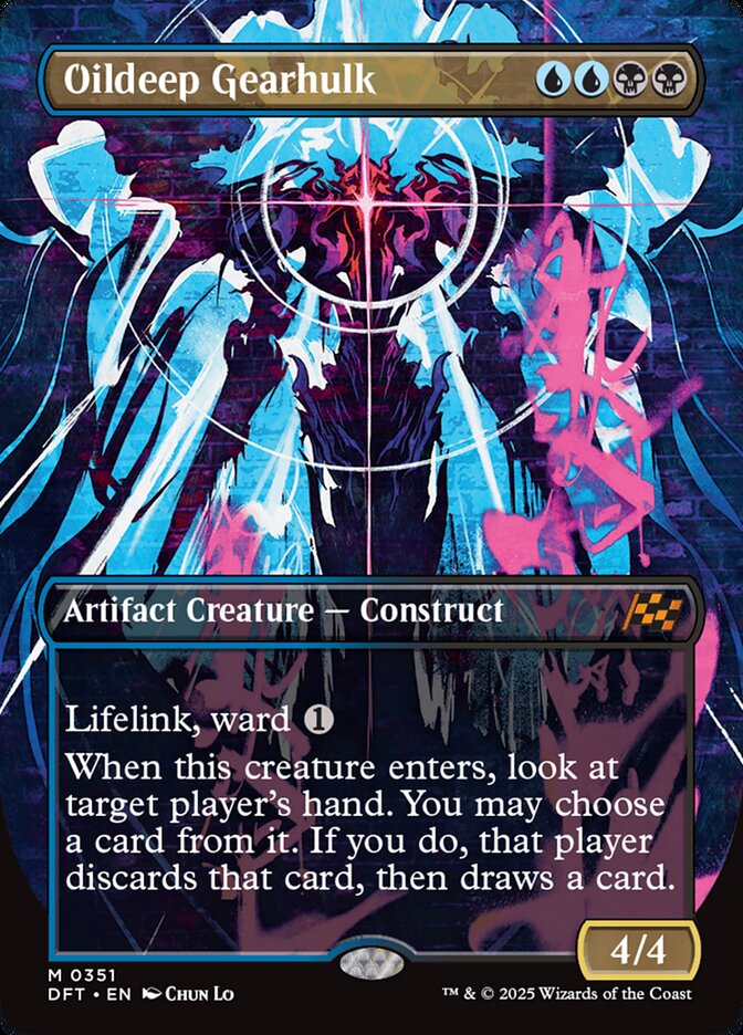 Oildeep Gearhulk 351/291 (Aetherdrift)  - Borderless