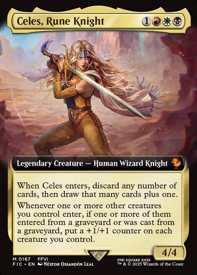 Celes, Rune Knight (Commander: FINAL FANTASY) 