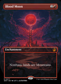 Blood Moon 77/63 (Wilds of Eldraine: Enchanting Tales)  - Borderless Foil
