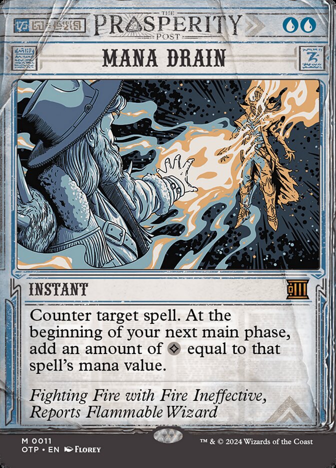 Mana Drain (Outlaws of Thunder Junction: Breaking News) 