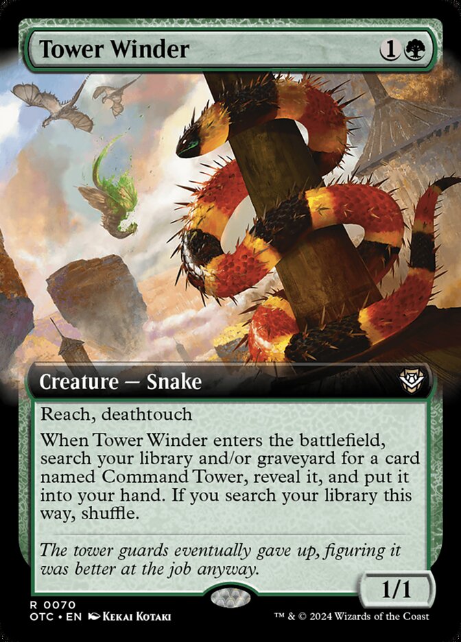 Tower Winder 70 (Commander: Outlaws of Thunder Junction) 