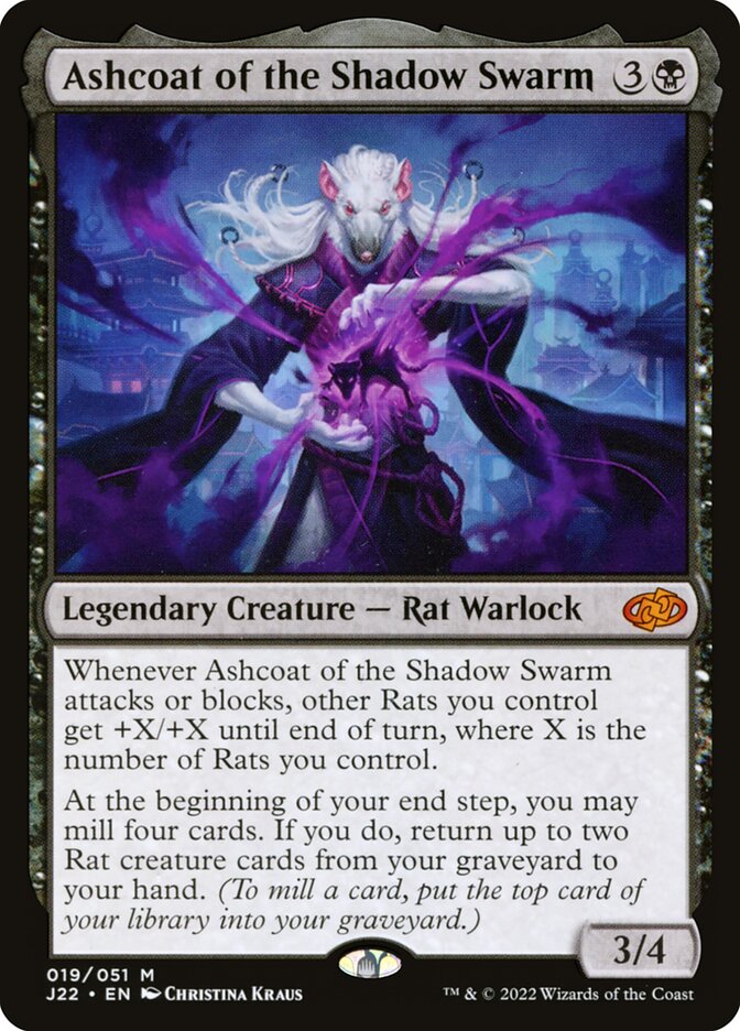 Ashcoat of the Shadow Swarm (Jumpstart 2022) 