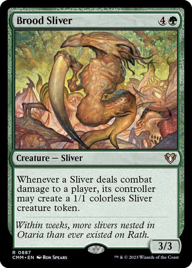 Brood Sliver 887 (Commander Masters) 