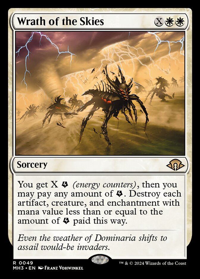 Wrath of the Skies 49 (Modern Horizons 3)  - Foil