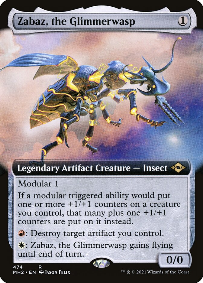 Zabaz, the Glimmerwasp (Modern Horizons 2) 