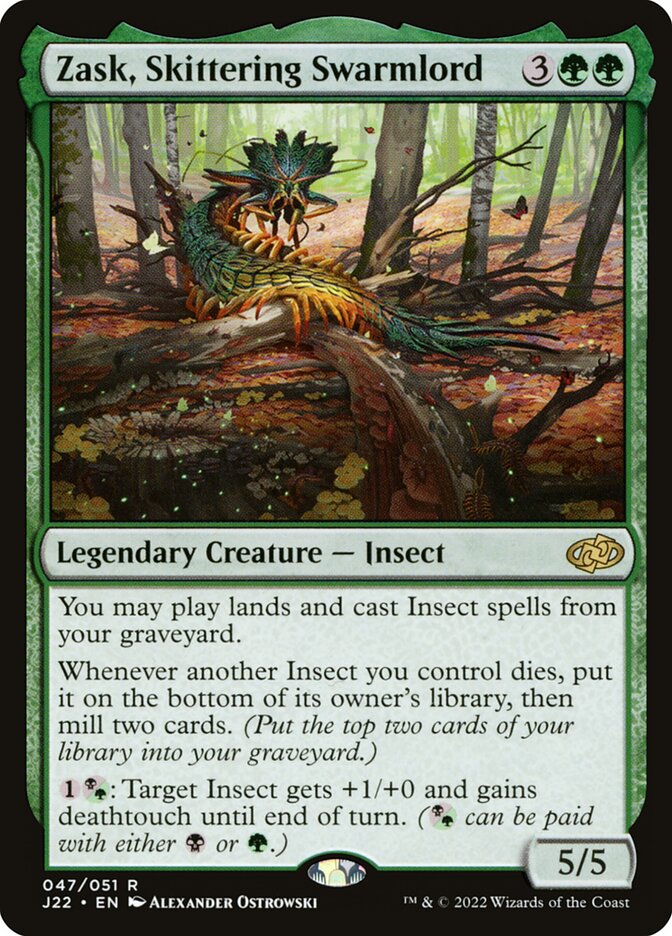 Zask, Skittering Swarmlord (Jumpstart 2022) 