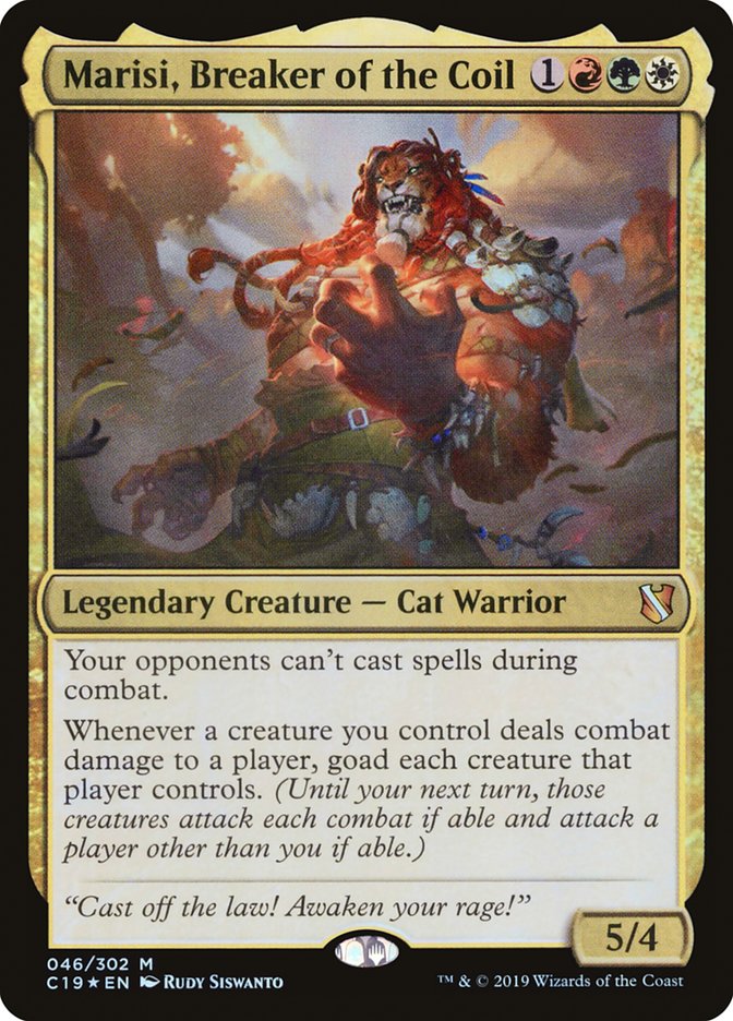 Marisi, Breaker of the Coil (Commander 2019)  - undefined