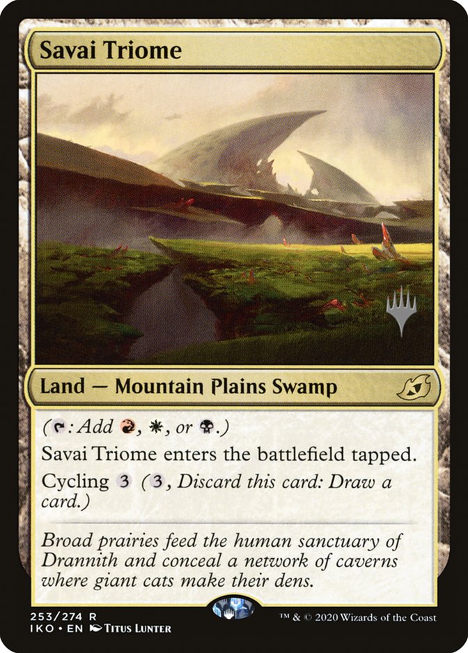 Savai Triome 253 (Promo Pack: Ikoria) 