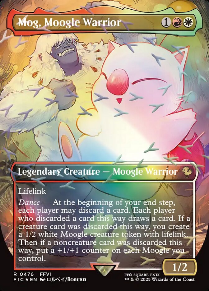 Mog, Moogle Warrior 476 (Commander: FINAL FANTASY)  - Foil