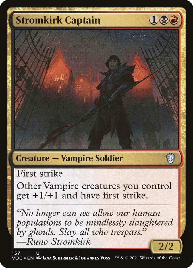 Stromkirk Captain (Commander: Innistrad: Crimson Vow) 