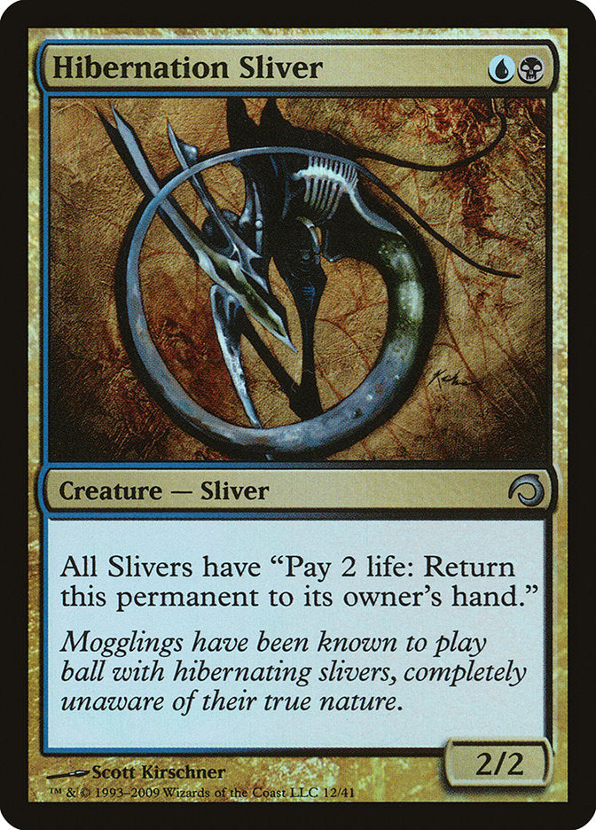 Hibernation Sliver 12/41 (Premium Deck Series: Slivers)  - Foil
