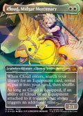 Cloud, Midgar Mercenary  564/309 (FINAL FANTASY)  - Borderless Chocobo Track Foil