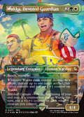 Wakka, Devoted Guardian 477/100 (Commander: FINAL FANTASY)  - Borderless Chocobo Track Foil