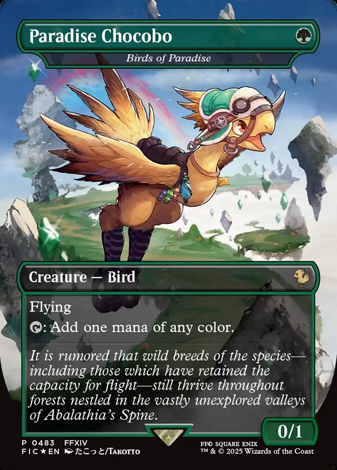 Birds of Paradise (Commander: FINAL FANTASY)  - undefined