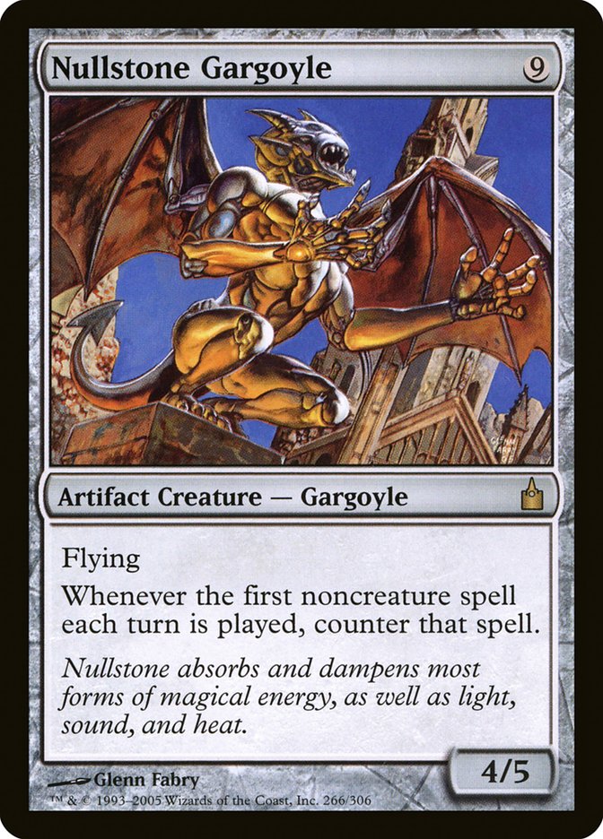 Nullstone Gargoyle (Ravnica: City of Guilds) 
