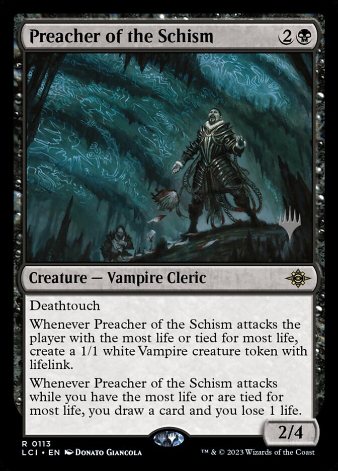 Preacher of the Schism (Promo Pack: The Lost Caverns of Ixalan)  - undefined
