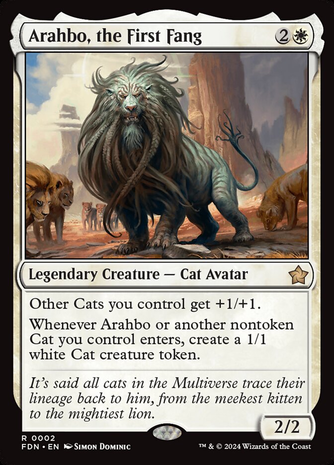 Arahbo, the First Fang (Foundations) 