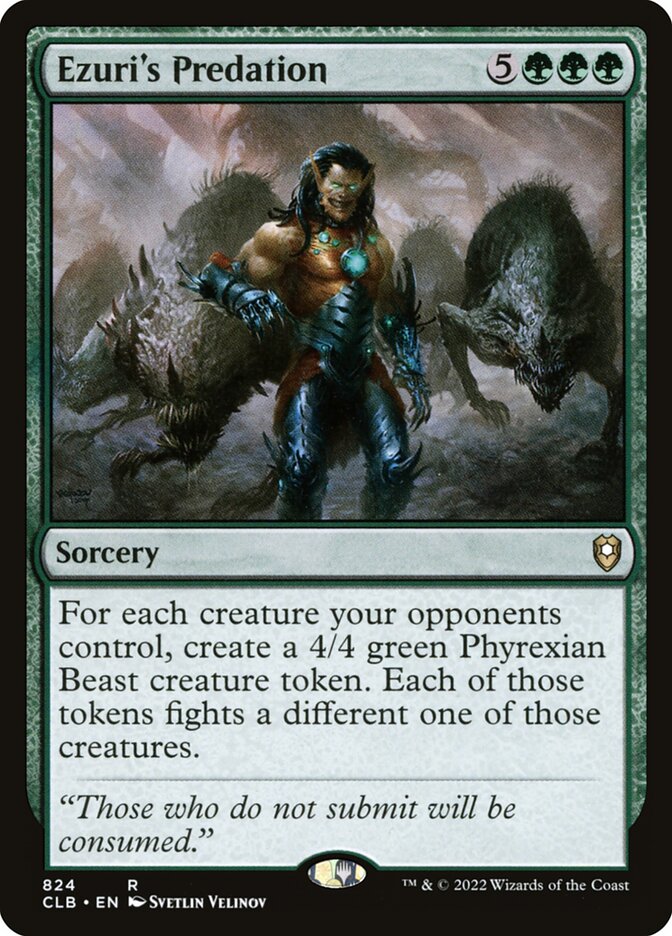 Ezuri's Predation (Commander Legends: Battle for Baldur's Gate) 