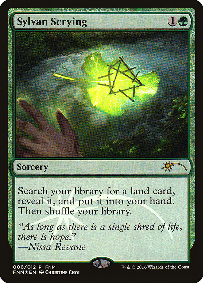 Sylvan Scrying (FNM Promos)  - undefined