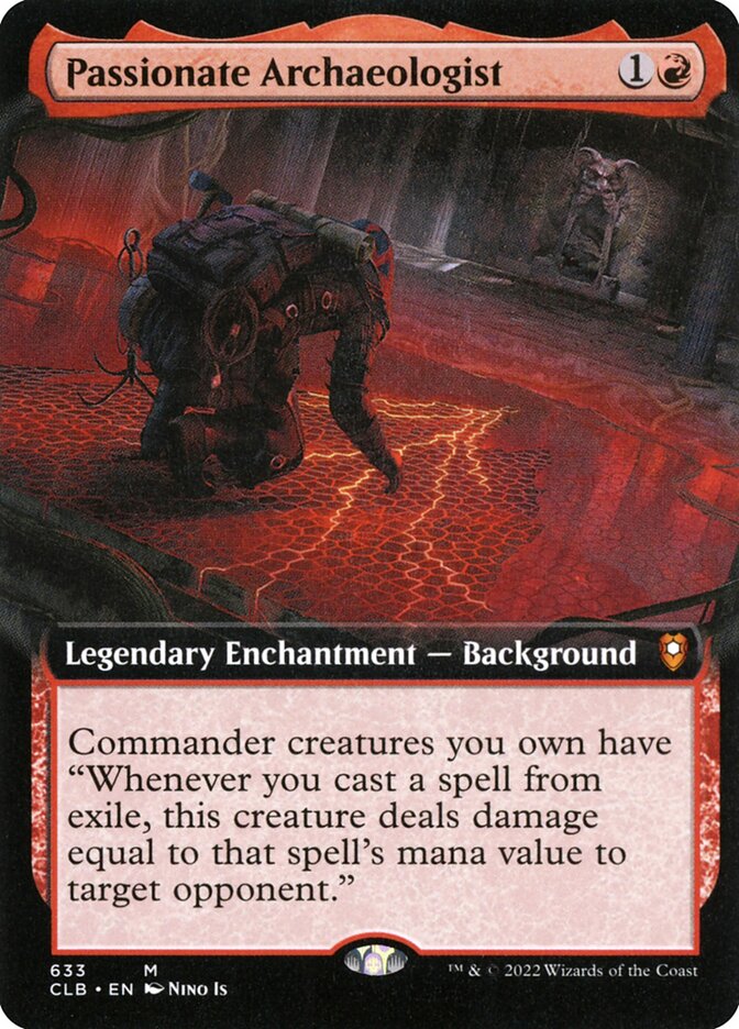 Passionate Archaeologist (Commander Legends: Battle for Baldur's Gate) 